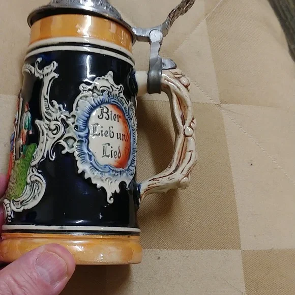Vintage German beer stein - Picture 2 of 5